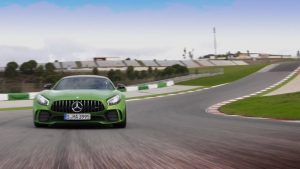 Camera Crew for Mercedes Benz AMG GTR Global launch footage